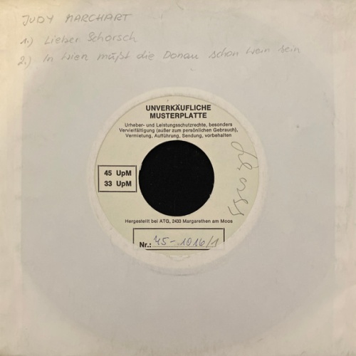 Vinyl / Judy Marchart - Lieber Schorsch...