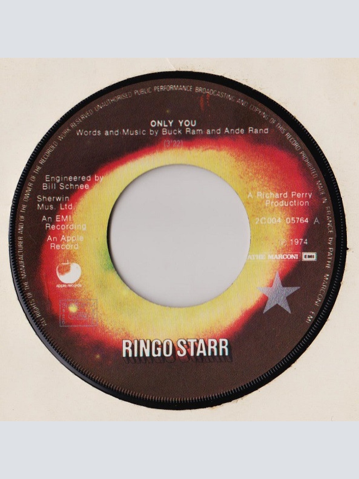 Vinyl / Ringo Starr - Only You
