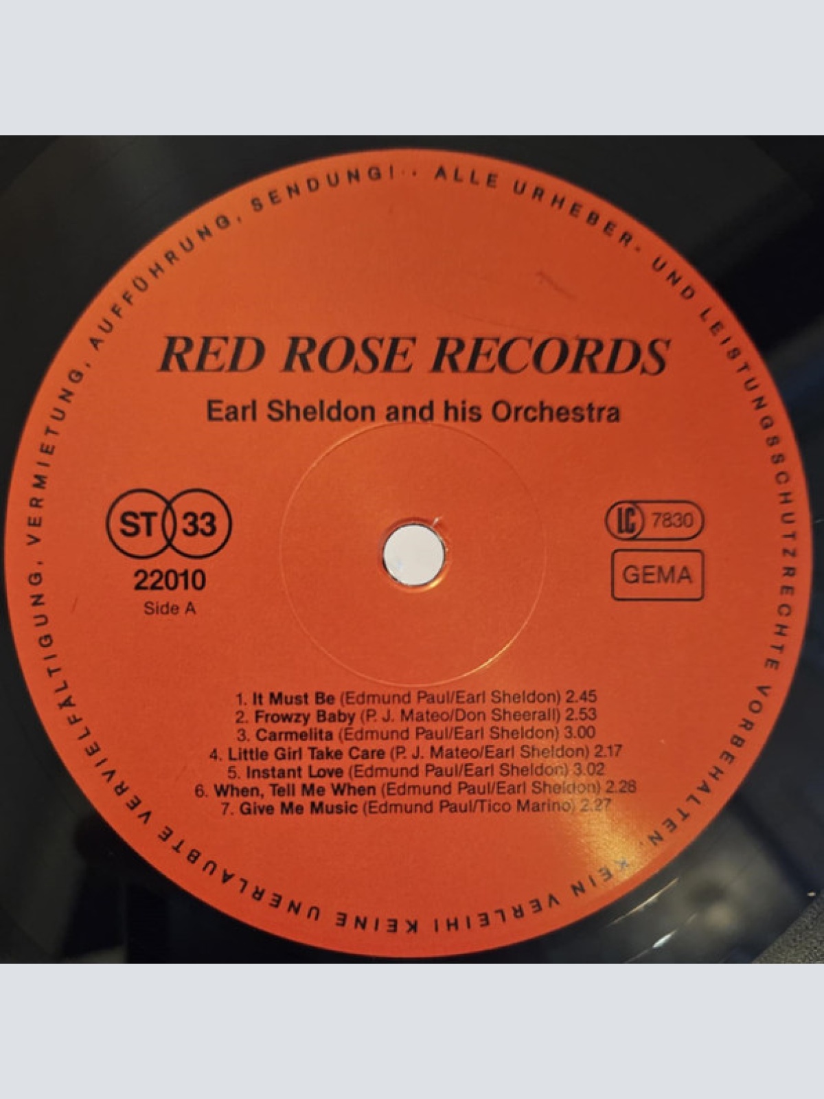 Vinyl / Earl Sheldon And His Orchestra, Buddy Dufault And His Orchestra - Earl Sheldon And His Orchestra / Buddy Dufault And His Orchestra