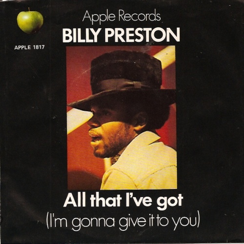 Vinyl / Billy Preston - All That I've Got (I'm Gonna Give It To You)