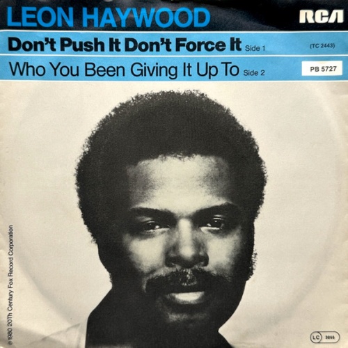 Vinyl / Leon Haywood - Don't Push It Don't Force It