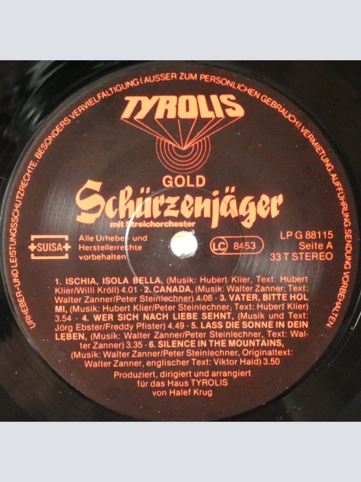 Vinyl / Schürzenjäger - Schürzenjäger Mit Streichorchester