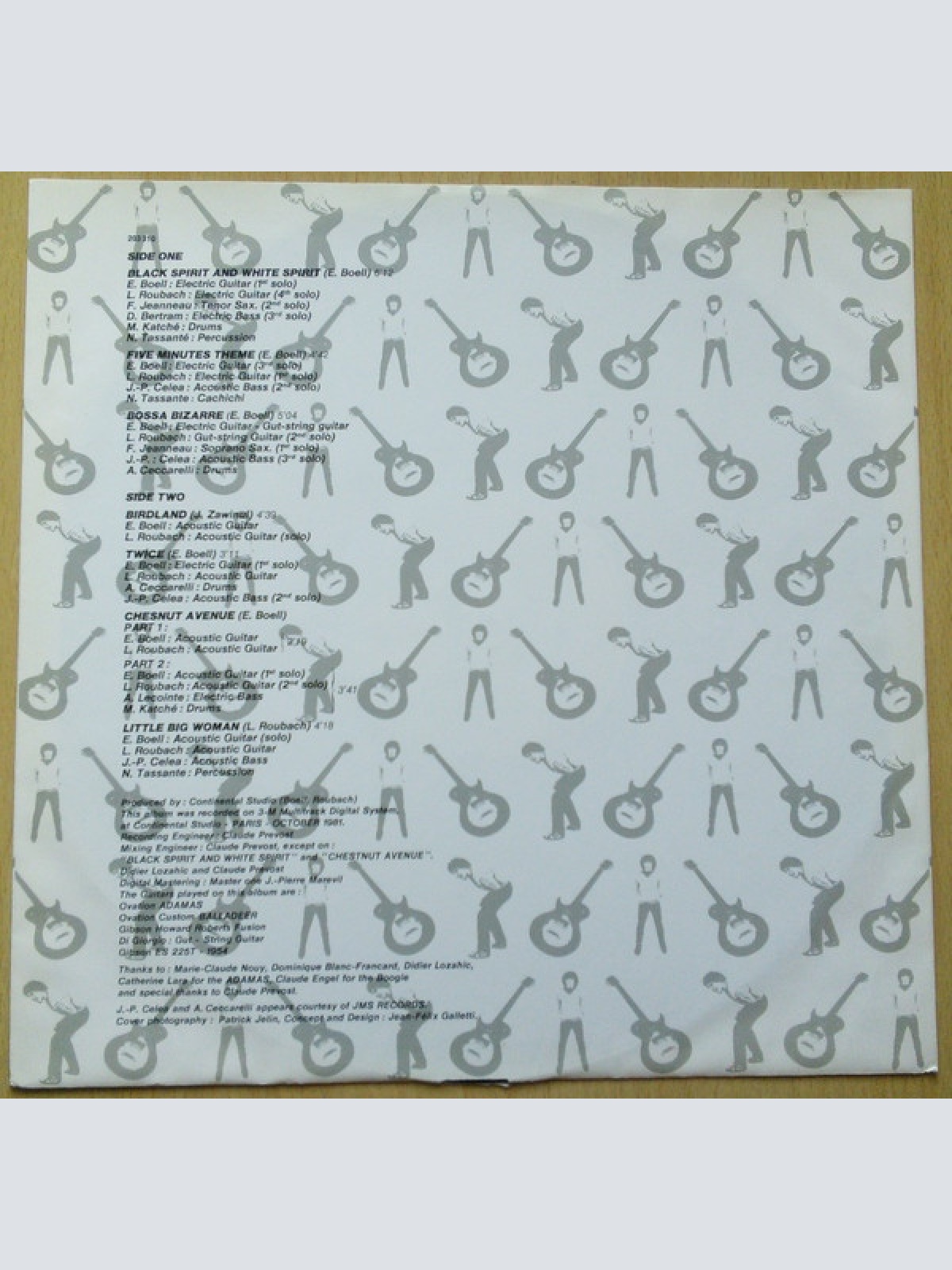 Vinyl / Boell-Roubach* - Game Over