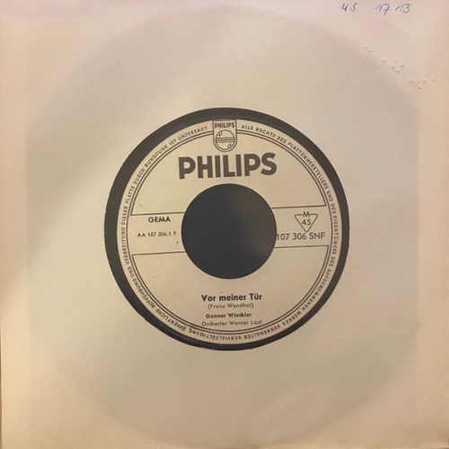 Vinyl / Gunnar Winckler - Vor Meiner Tür