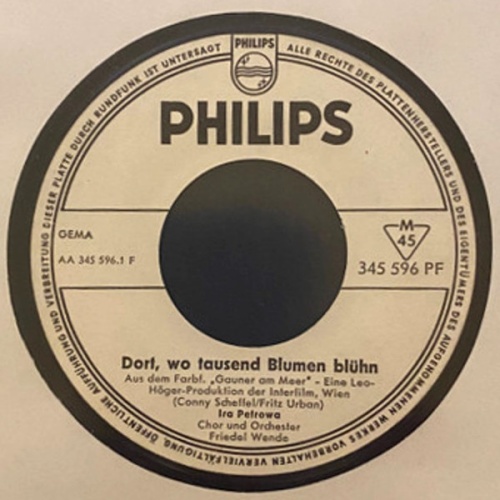 Vinyl / Ira Petrowa - Dort, Wo Tausend Blumen Blühn