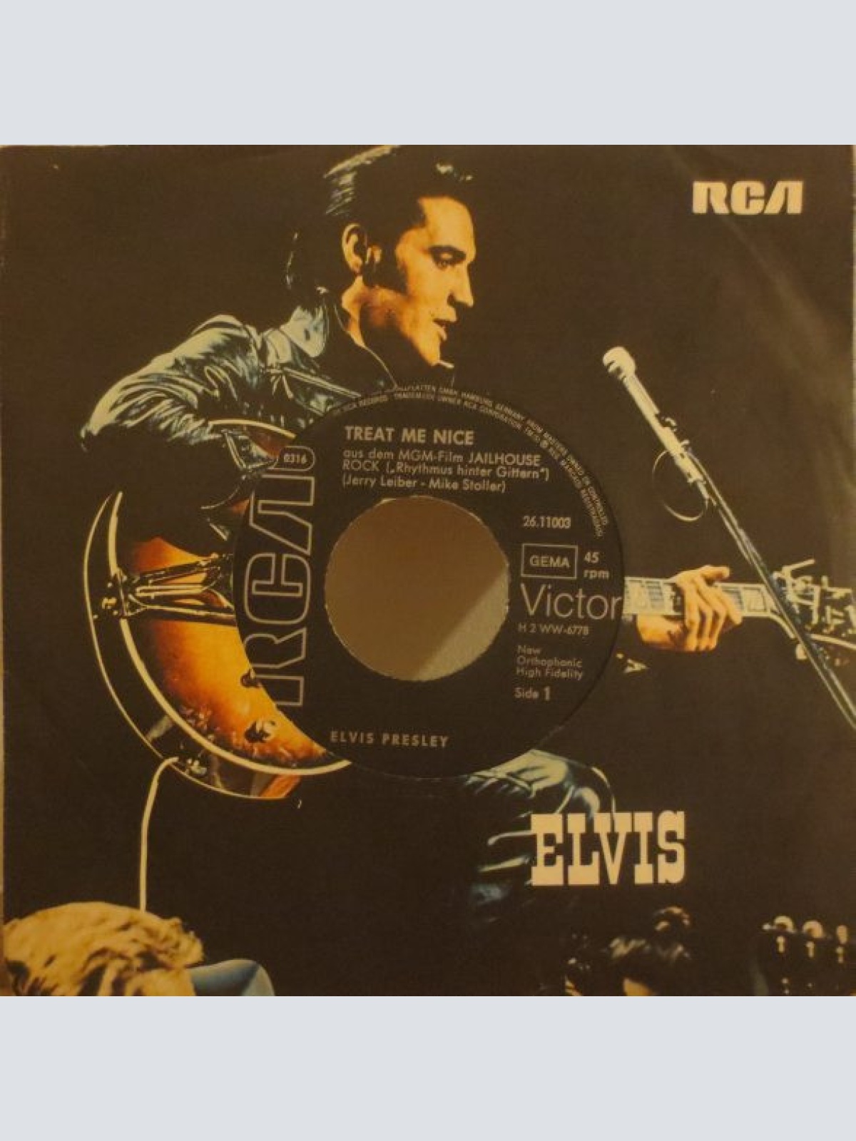 Vinyl / Elvis Presley - Treat Me Nice / Jailhouse Rock
