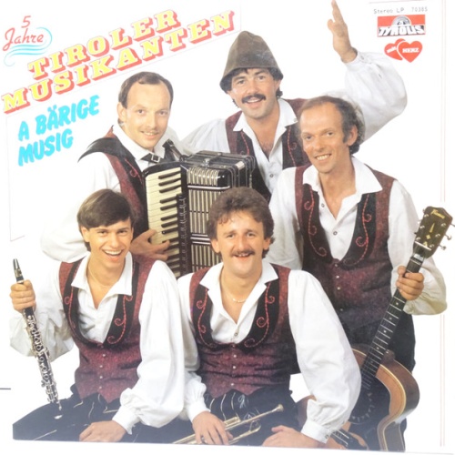 Vinyl / Tiroler Musikanten (2) - 5 Jahre A Bärige Musig