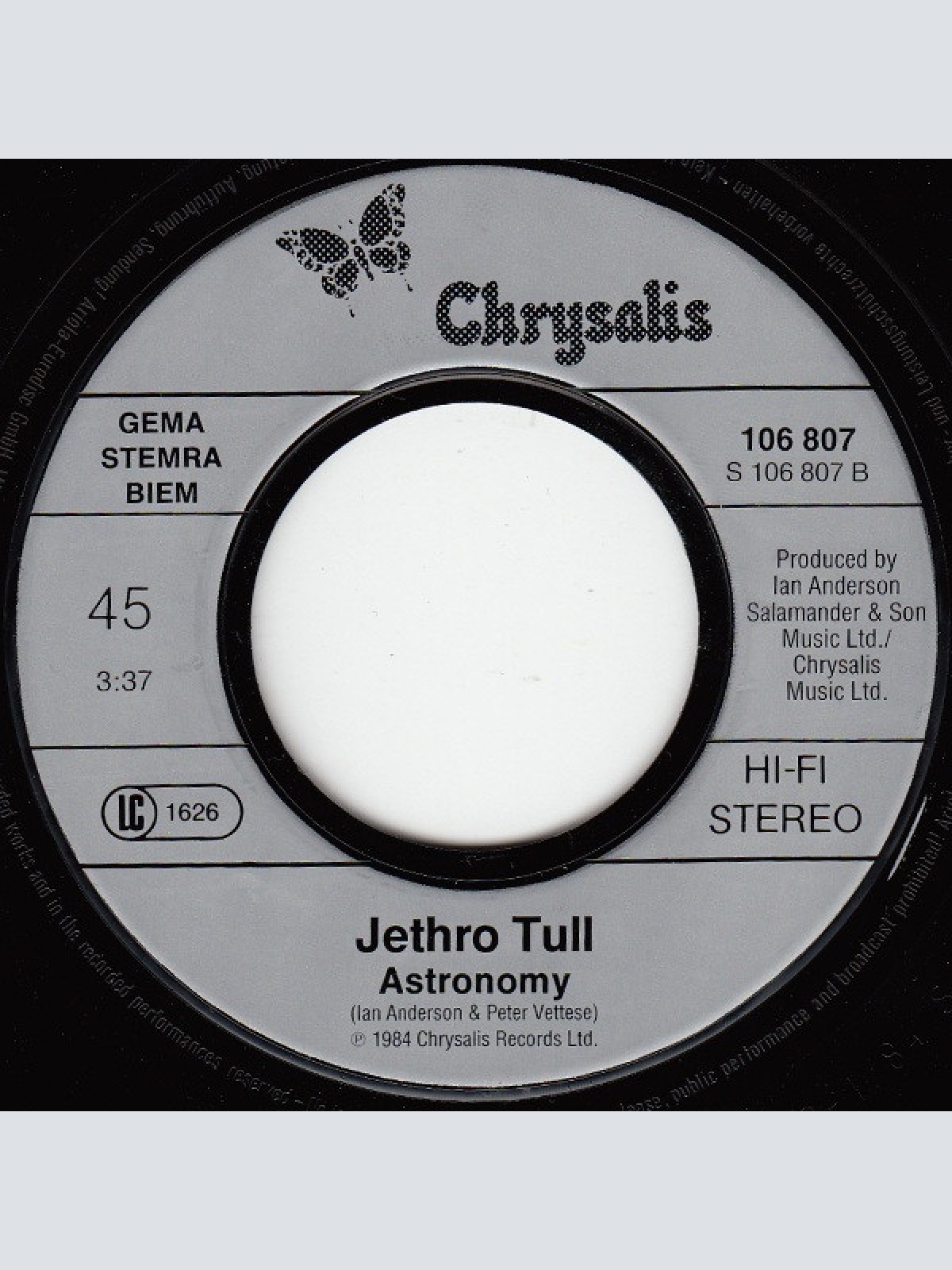 Vinyl / Jethro Tull - Lap Of Luxury