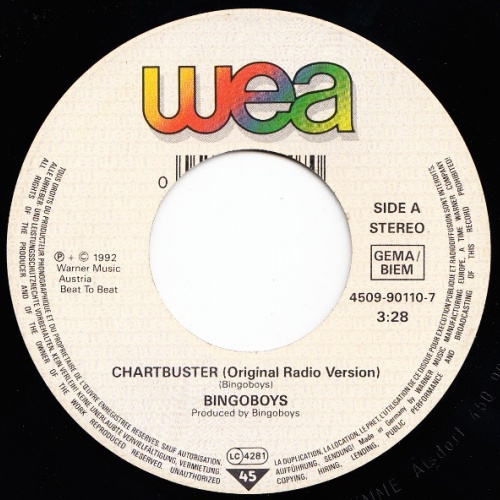 Vinyl / Bingoboys - Chartbuster