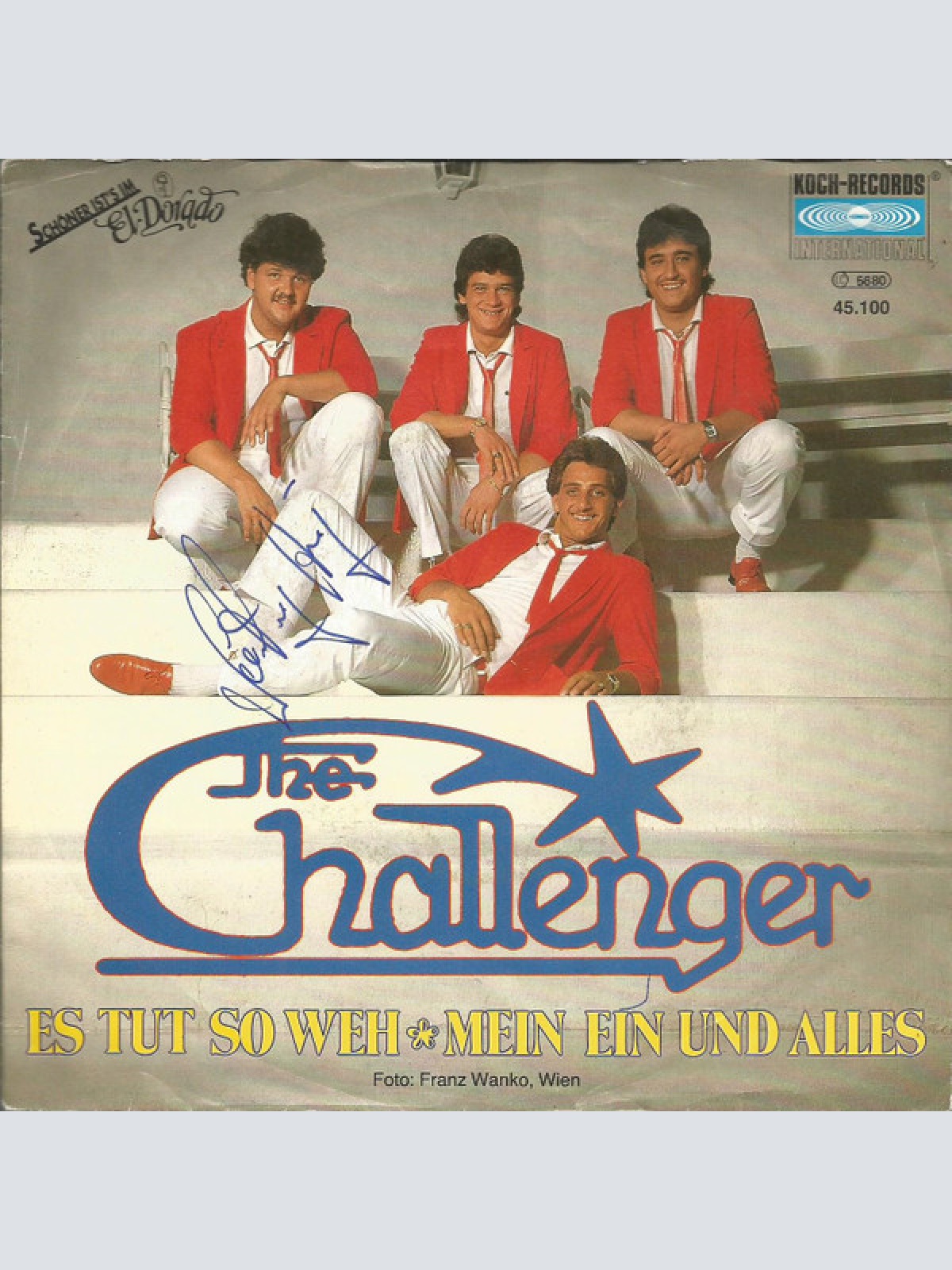 Vinyl / The Challenger (3) - Es Tut So Weh / Mein Ein Und Alles