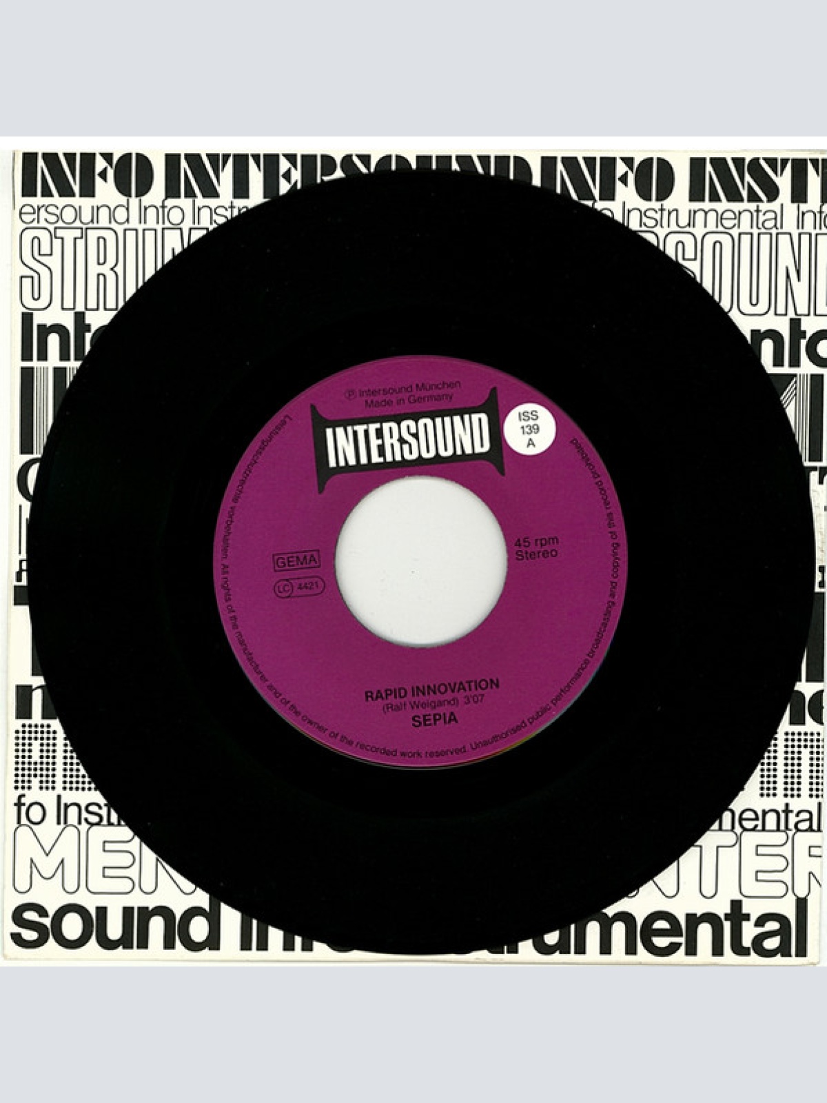 Vinyl / Sepia (6) - Rapid Innovation / Just Fancy