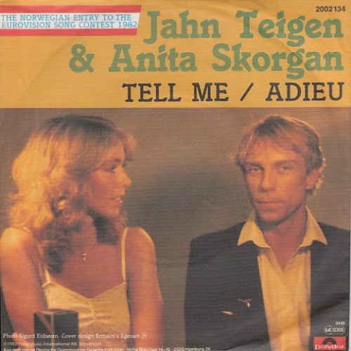 Vinyl / Jahn Teigen & Anita Skorgan - Tell Me / Adieu