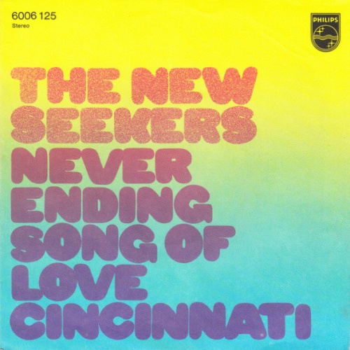 Vinyl / The New Seekers - Never Ending Song Of Love