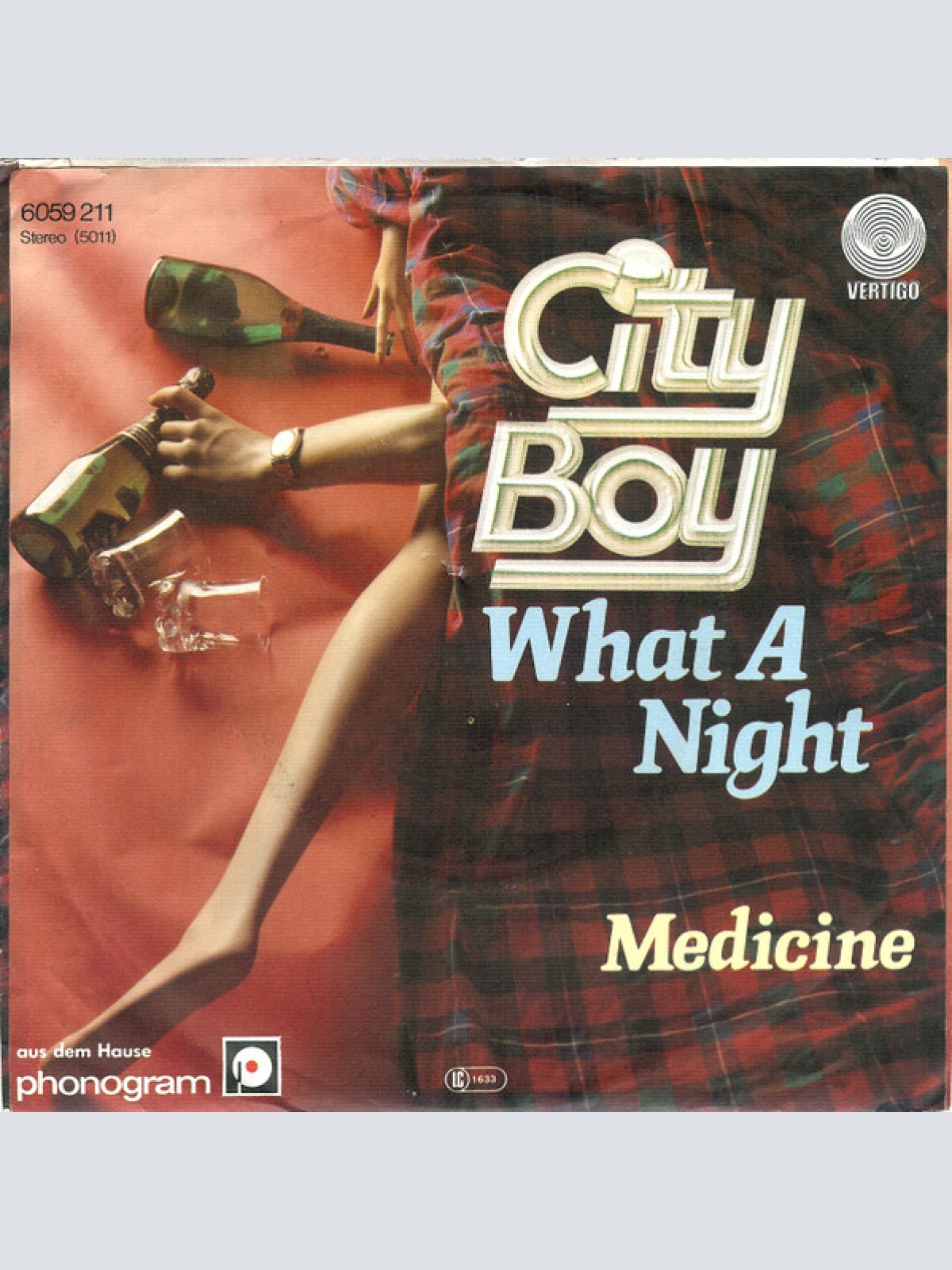 Vinyl / City Boy - What A Night