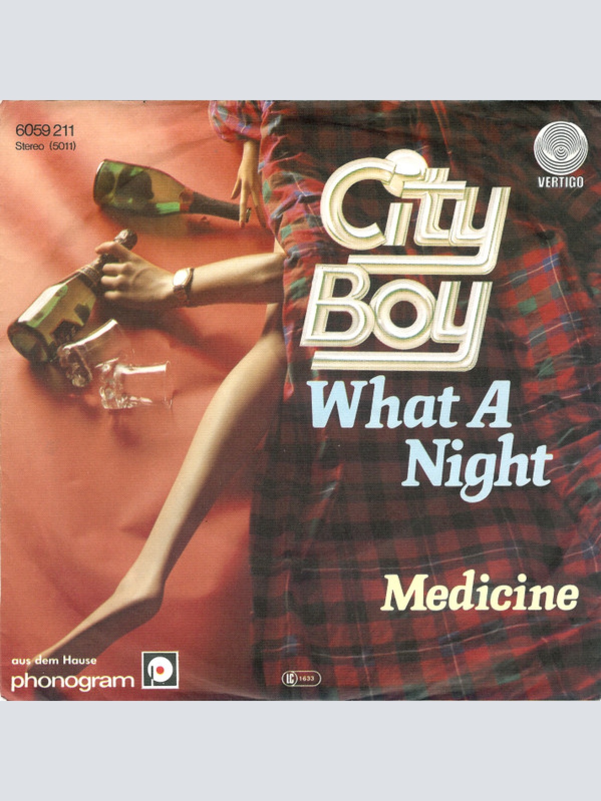 Vinyl / City Boy - What A Night