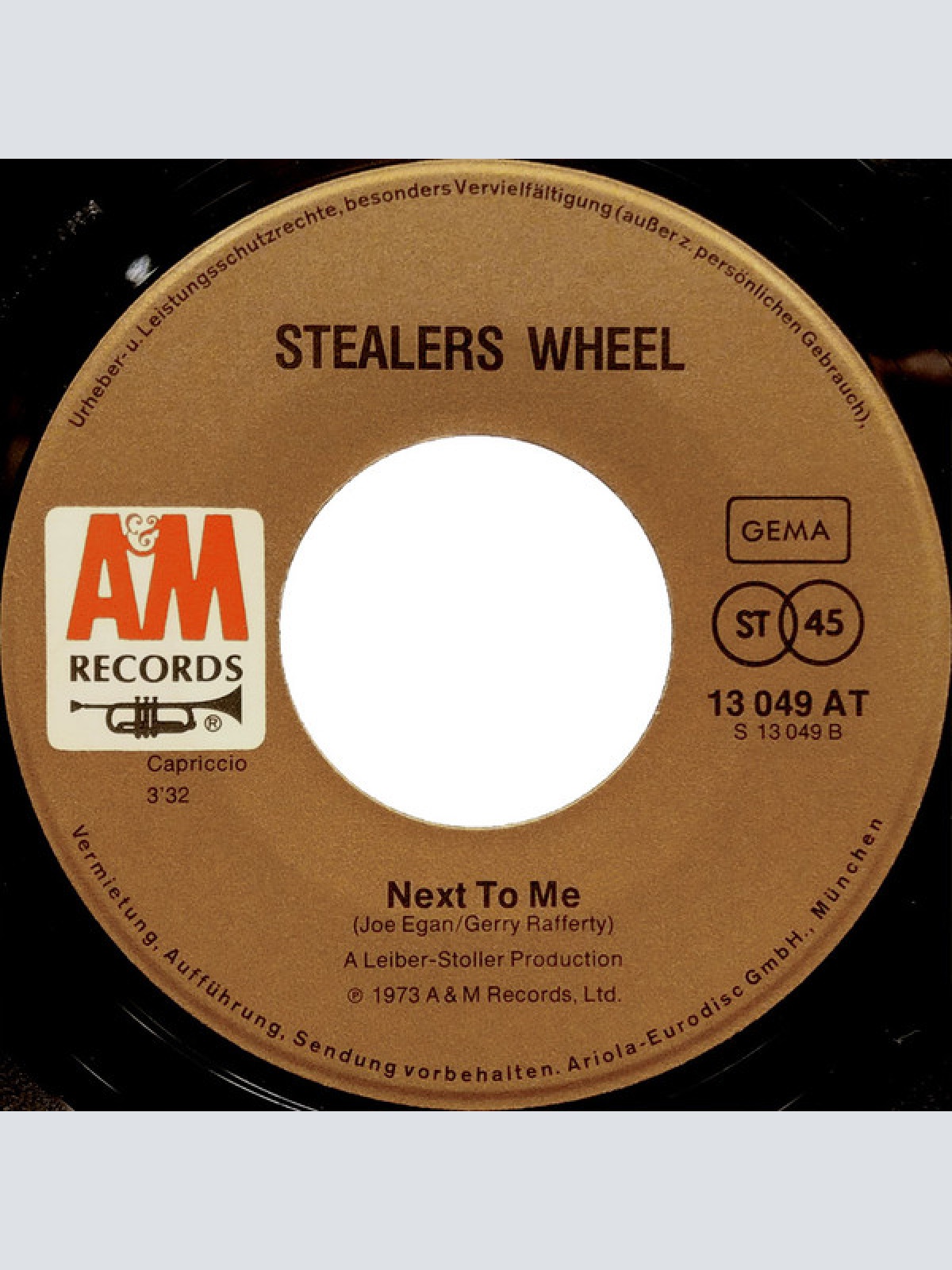 Vinyl / Stealers Wheel - Everything Will Turn Out Fine / Next To Me