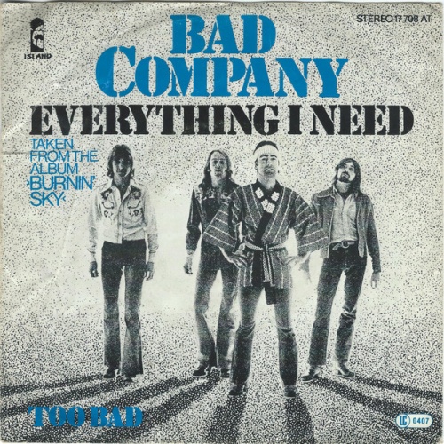 Vinyl / Bad Company (3) - Everything I Need