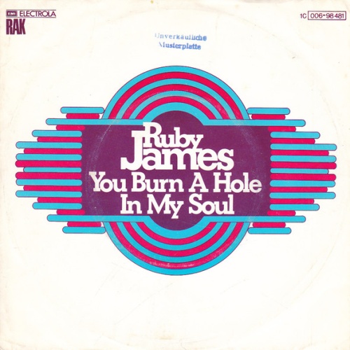 Vinyl / Ruby James - You Burn A Hole In My Soul
