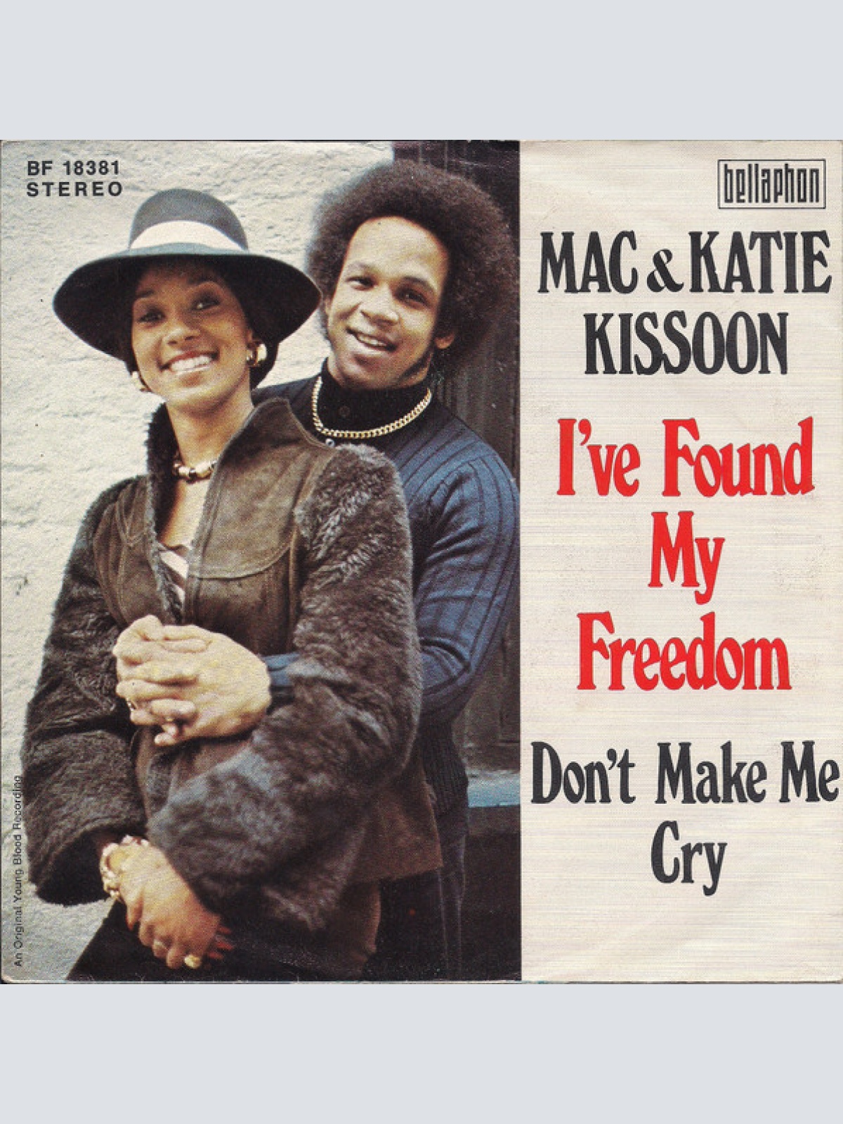 Vinyl / Mac And Katie Kissoon - I've Found My Freedom