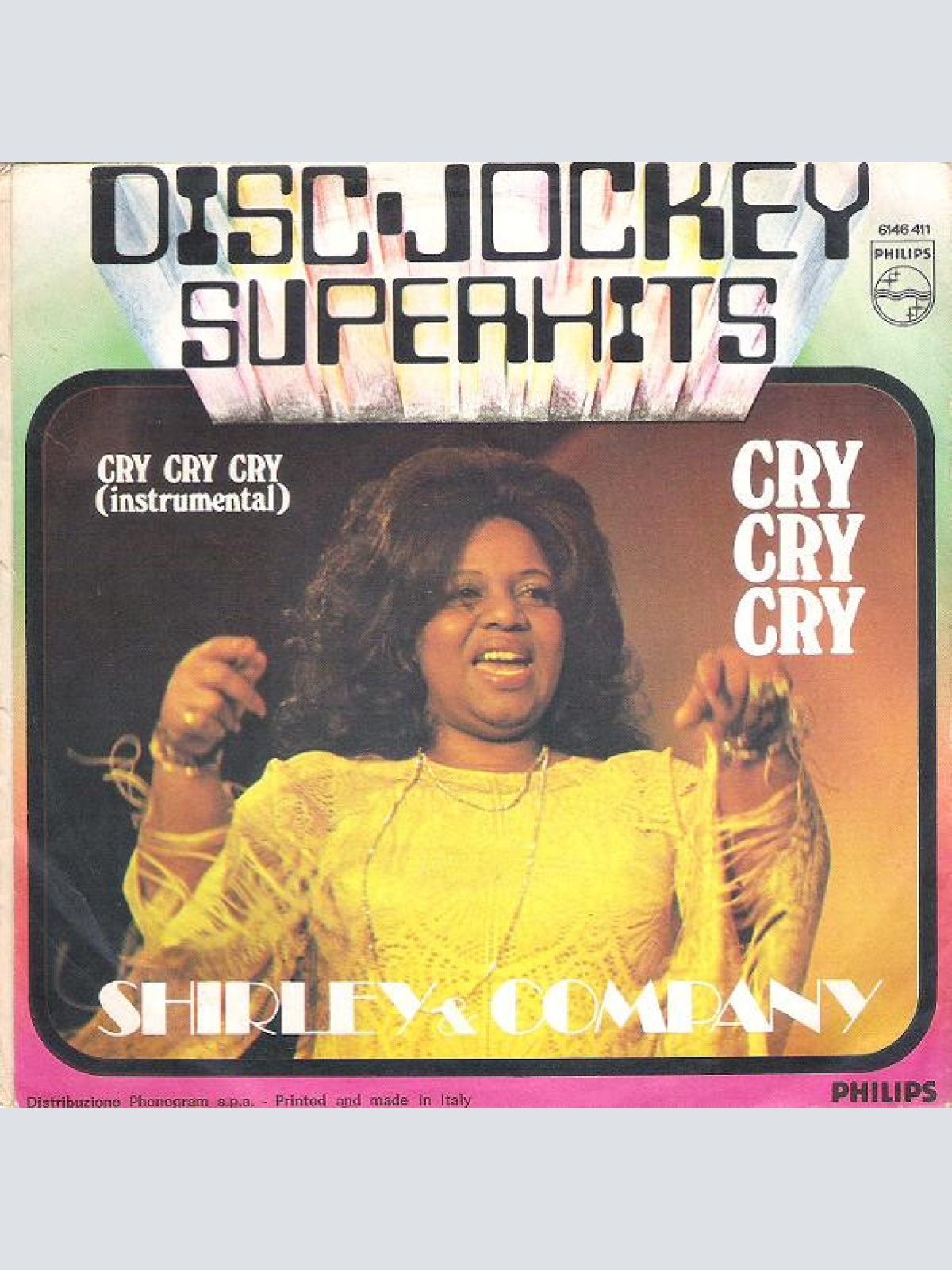 Vinyl / Shirley & Company - Cry Cry Cry