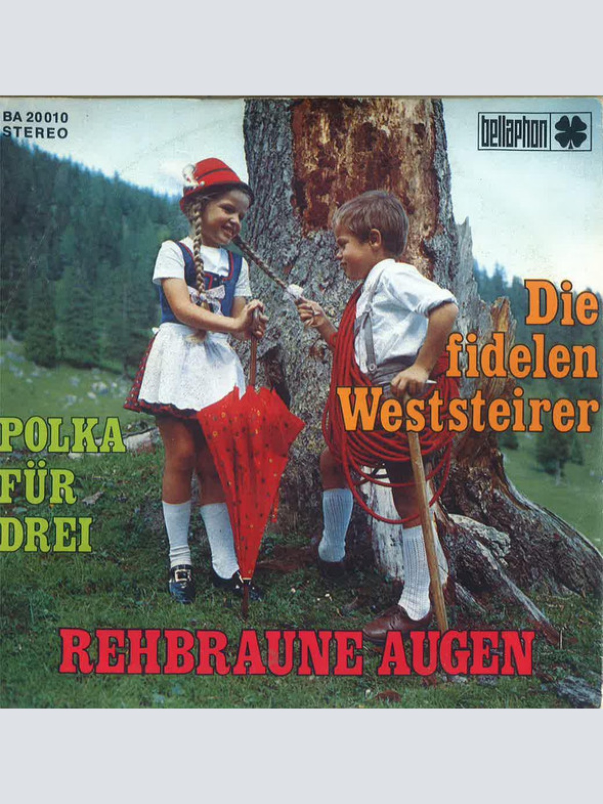 Vinyl / Die Fidelen Weststeirer* - Rehbraune Augen