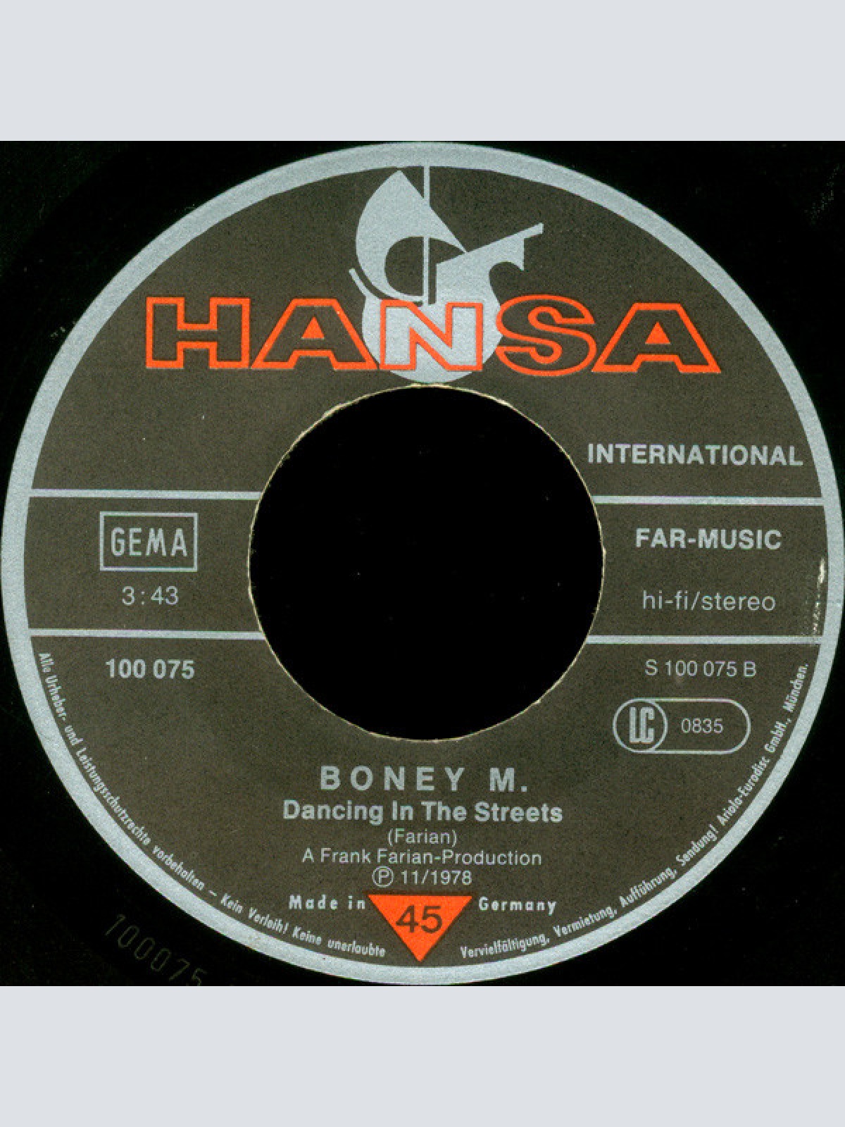 Vinyl / Boney M. - Mary's Boy Child / Oh My Lord