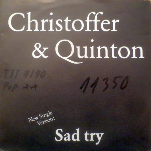 Vinyl / Christoffer & Quinton - Sad Try