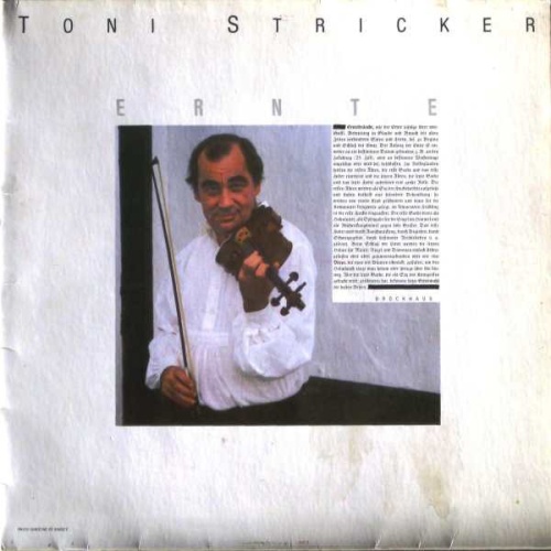 Vinyl / Toni Stricker - Ernte