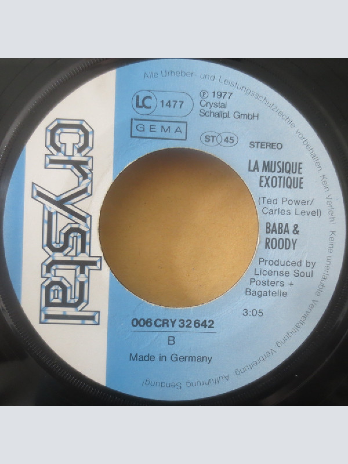 Vinyl / Baba & Roody - Hacka-Tacka Music