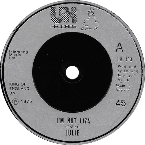 Vinyl / Julie (111) - I'm Not Liza