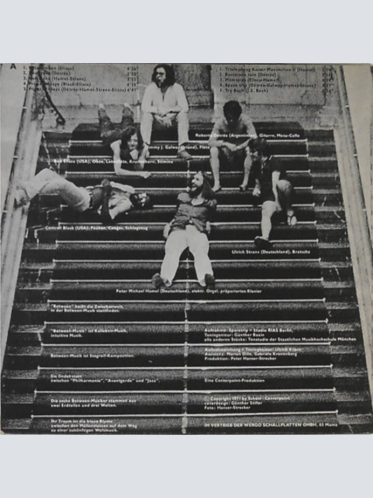 Vinyl / Gruppe Between* - Einstieg