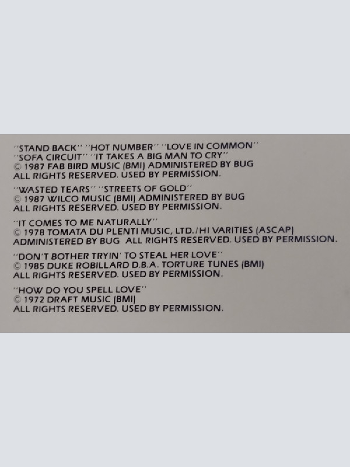 Vinyl / The Fabulous Thunderbirds - Hot Number