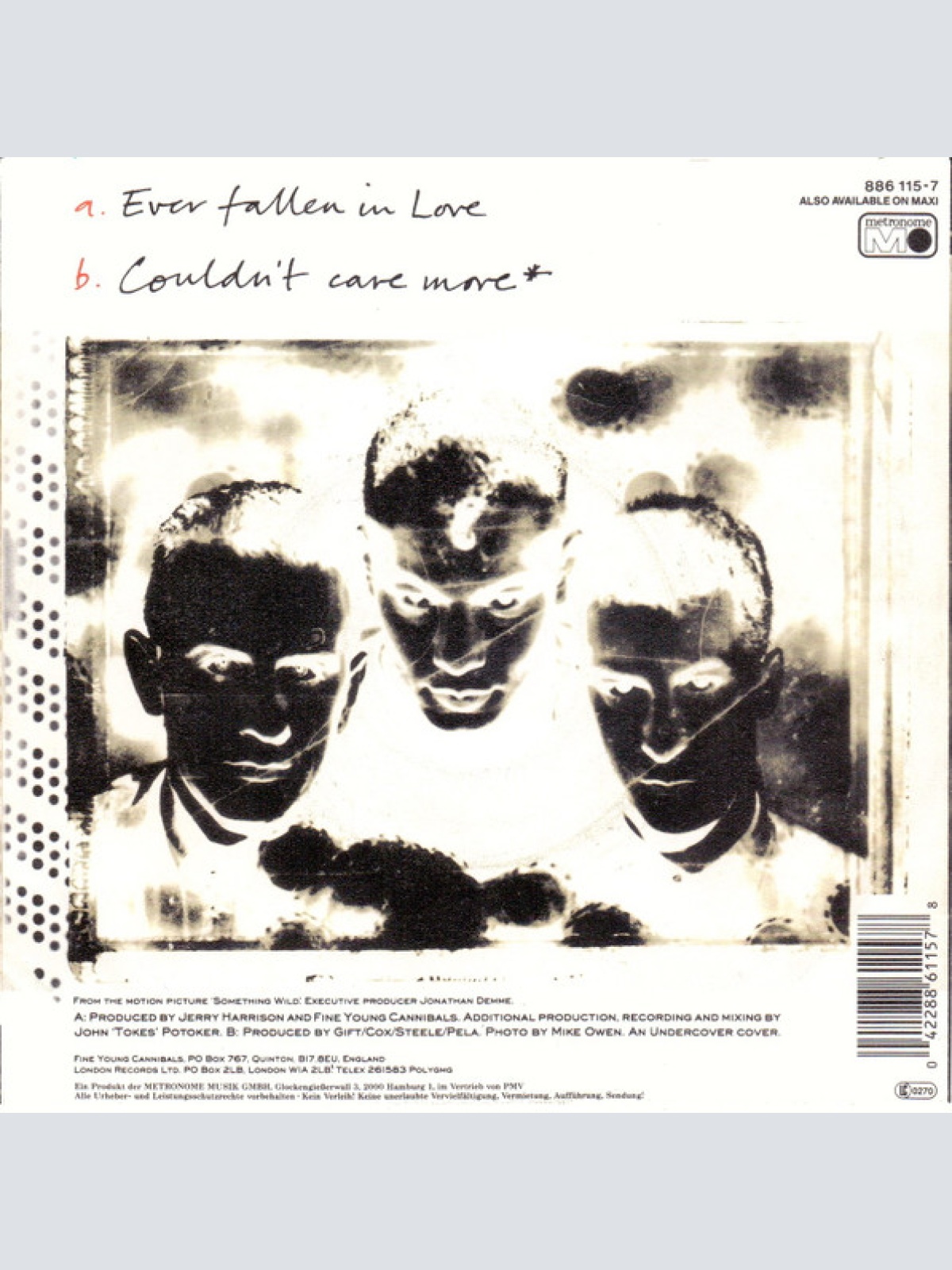 Vinyl / Fine Young Cannibals - Ever Fallen In Love