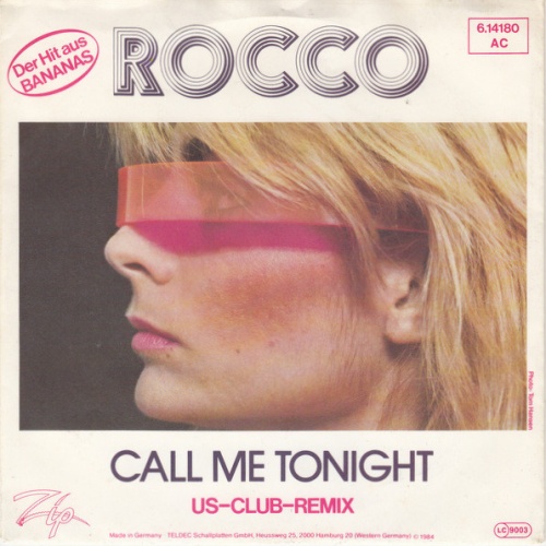 Vinyl / Rocco* - Call Me Tonight (US-Club-Remix)
