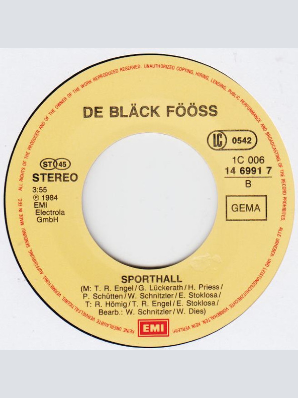 Vinyl / De Bläck Fööss* - Huusmeister Kaczmarek