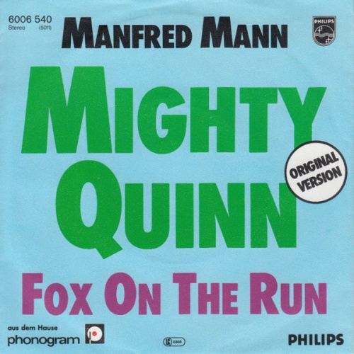 Vinyl / Manfred Mann - Mighty Quinn / Fox On The Run