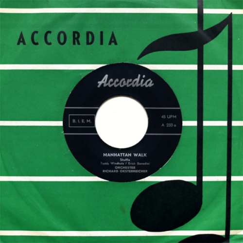 Vinyl / Orchester Richard Oesterreicher* - Manhattan Walk / Tschagatschak