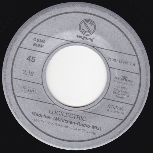 Vinyl / Lucilectric - Mädchen