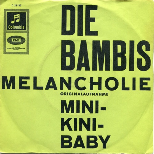 Vinyl / Die Bambis - Melancholie / Mini-Kini Baby