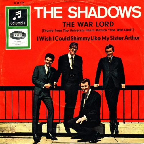 Vinyl / The Shadows - The War Lord / I Wish I Could Shimmy Like My Sister Arthur