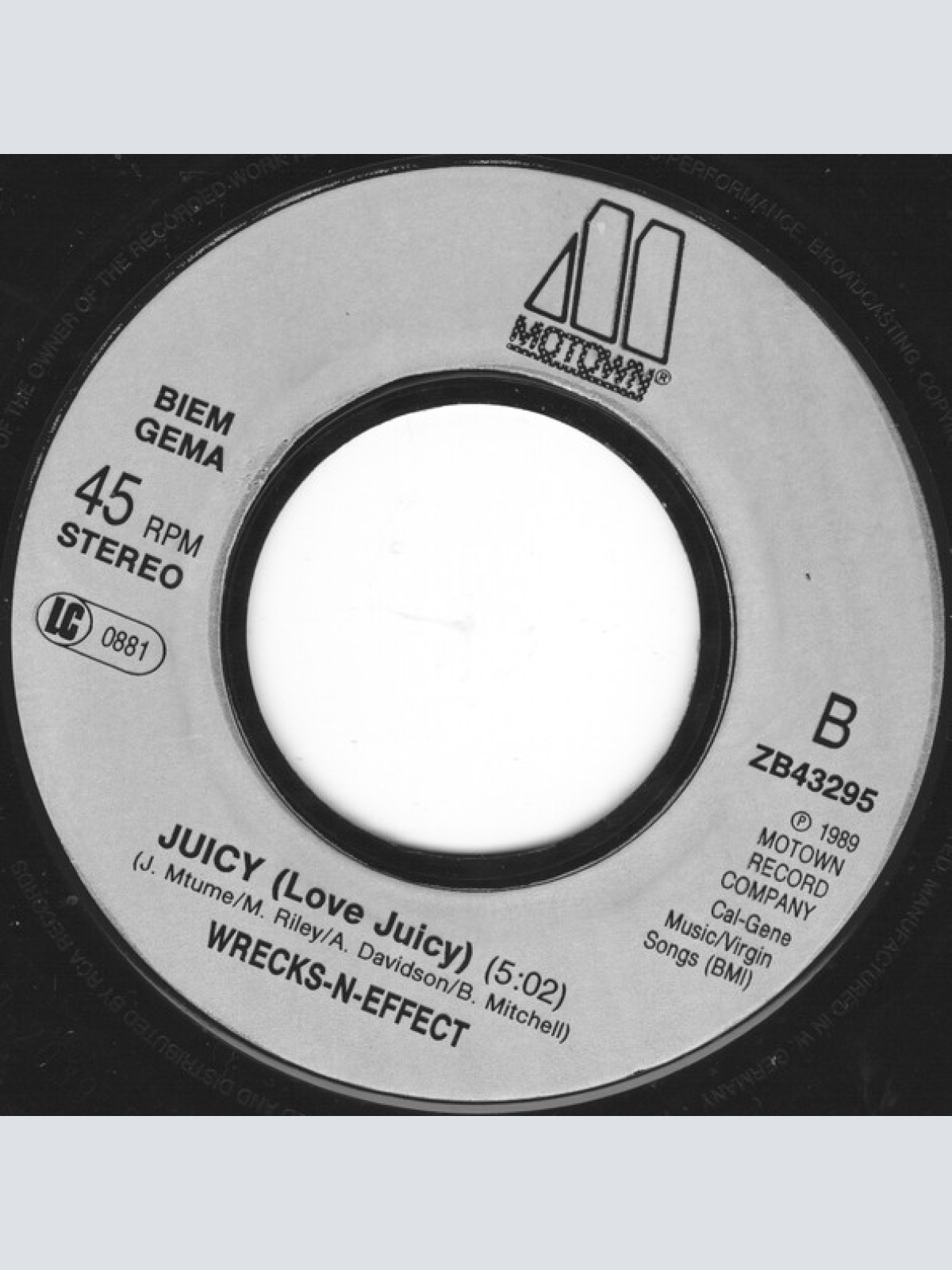 Vinyl / Wrecks-N-Effect - Juicy