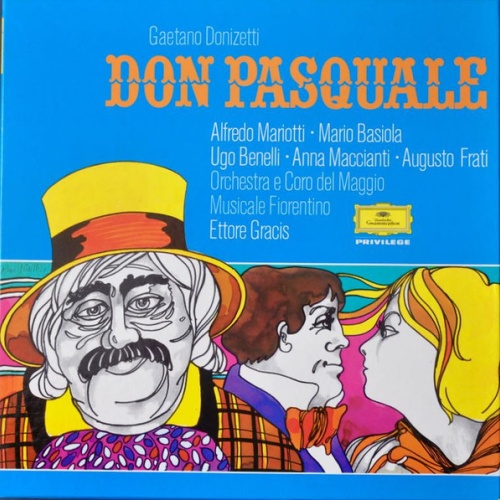 Vinyl / Gaetano Donizetti - Alfredo Mariotti, Mario Basiola, Ugo Benelli, Anna Maccianti, Augusto Frati, Orchestra* E Coro Del Maggio Musicale Fiorentino, Ettore Gracis - Don Pasquale