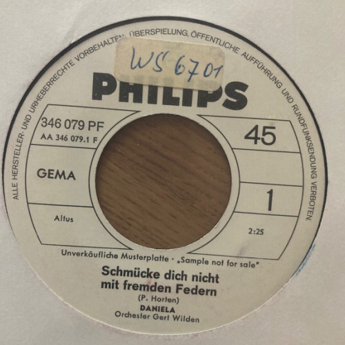 Vinyl / Daniela (7) - Schmück Dich Nicht Mit Fremden Federn / Mister Schornsteinfeger