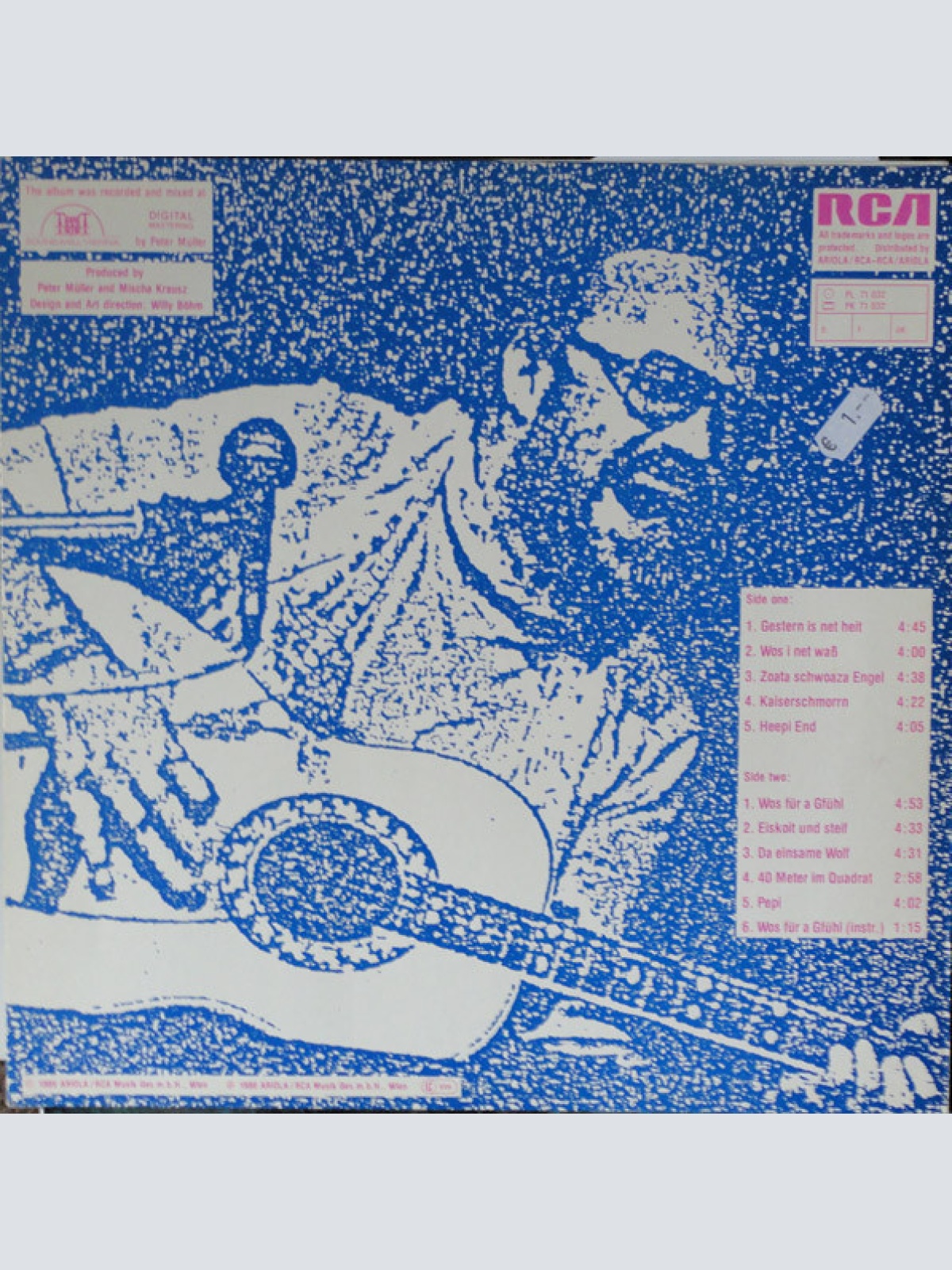 Vinyl / Sigi Maron - Von Heut' Nach Morg'n