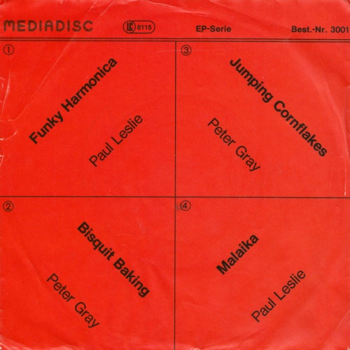 Vinyl / Paul Leslie / Peter Gray (5) - Funky Harmonica / Bisquit Baking