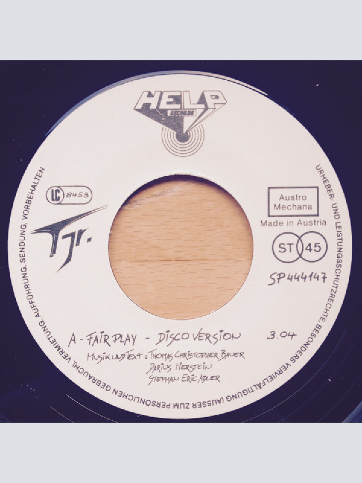 Vinyl / T Jr. - Fair Play