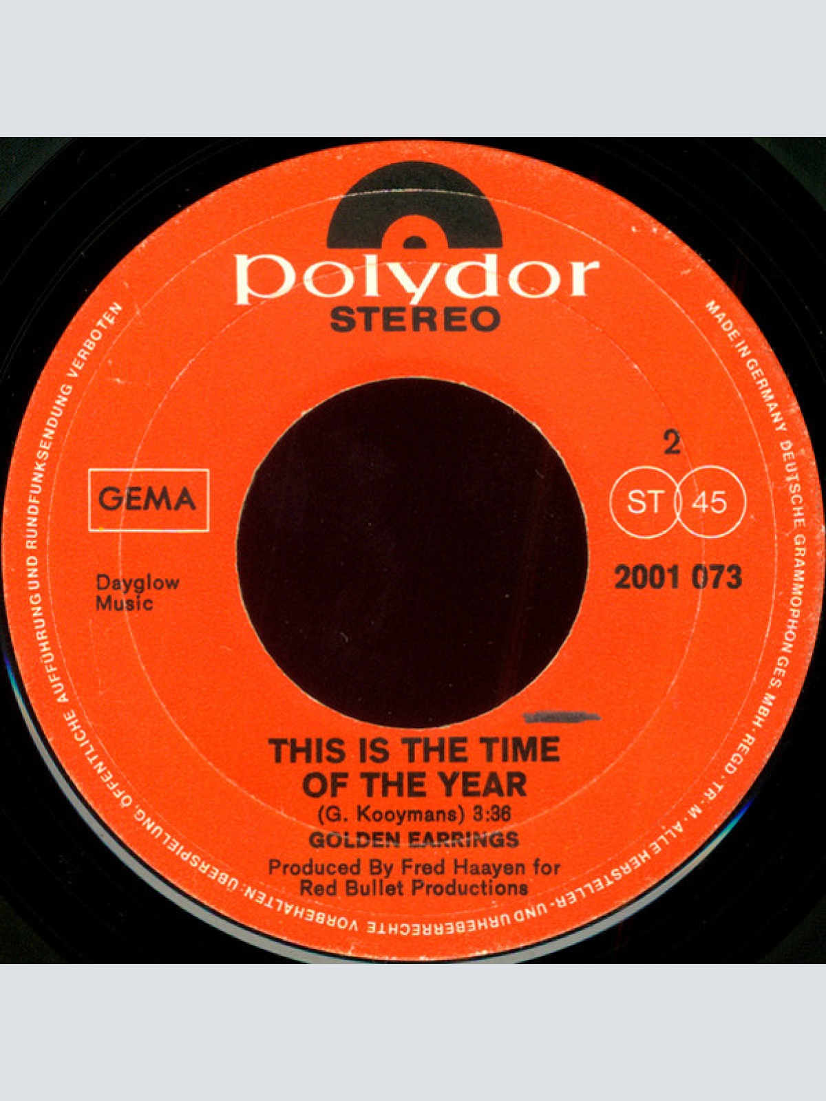 Vinyl / Golden Earring - Back Home