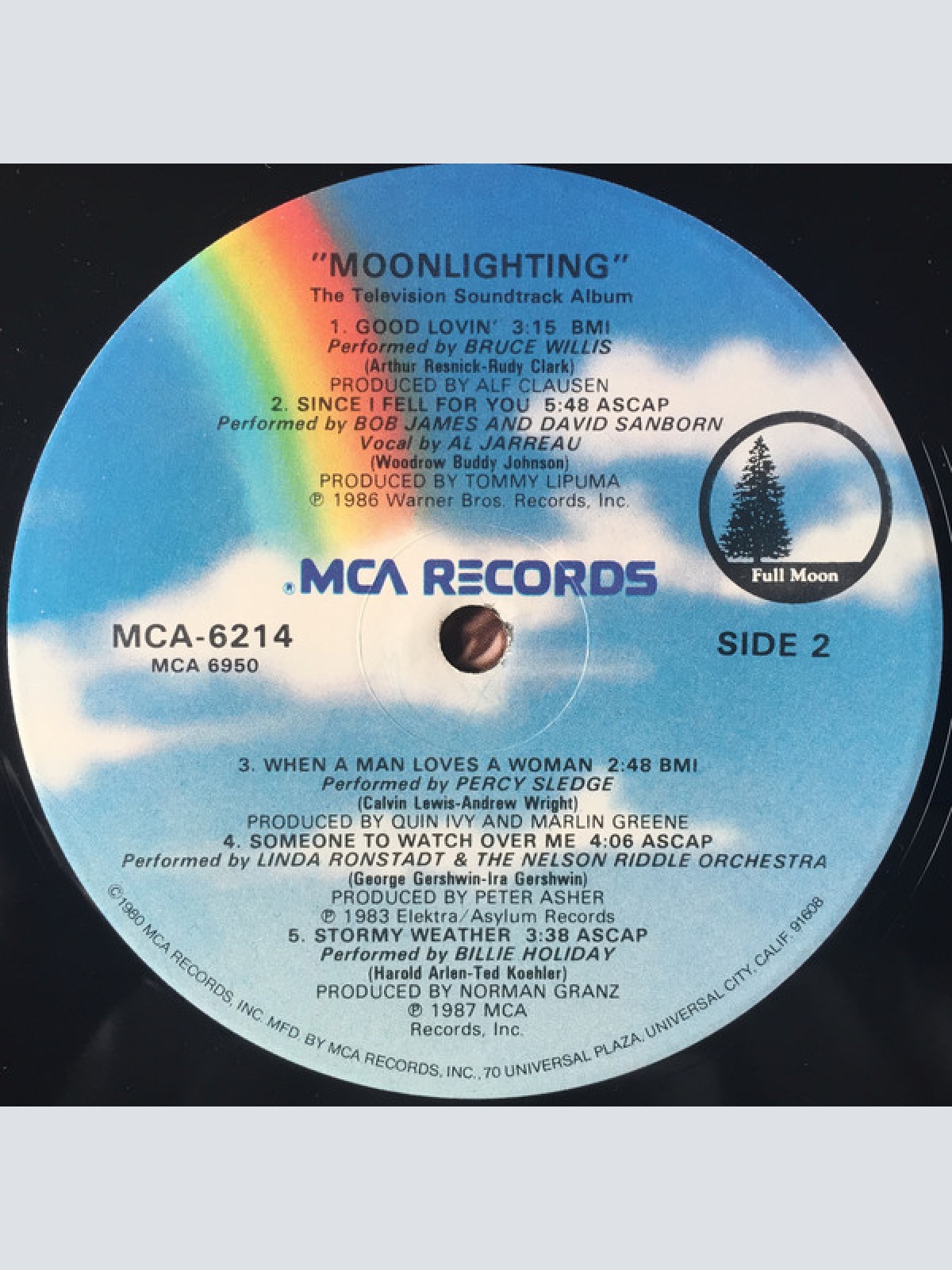 Vinyl / Various - Moonlighting (The Television Soundtrack Album)