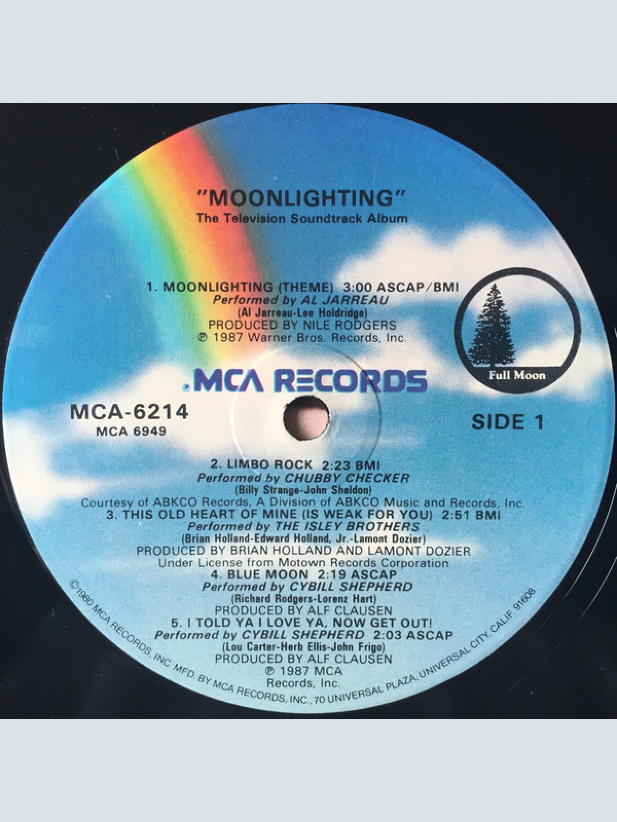 Vinyl / Various - Moonlighting (The Television Soundtrack Album)