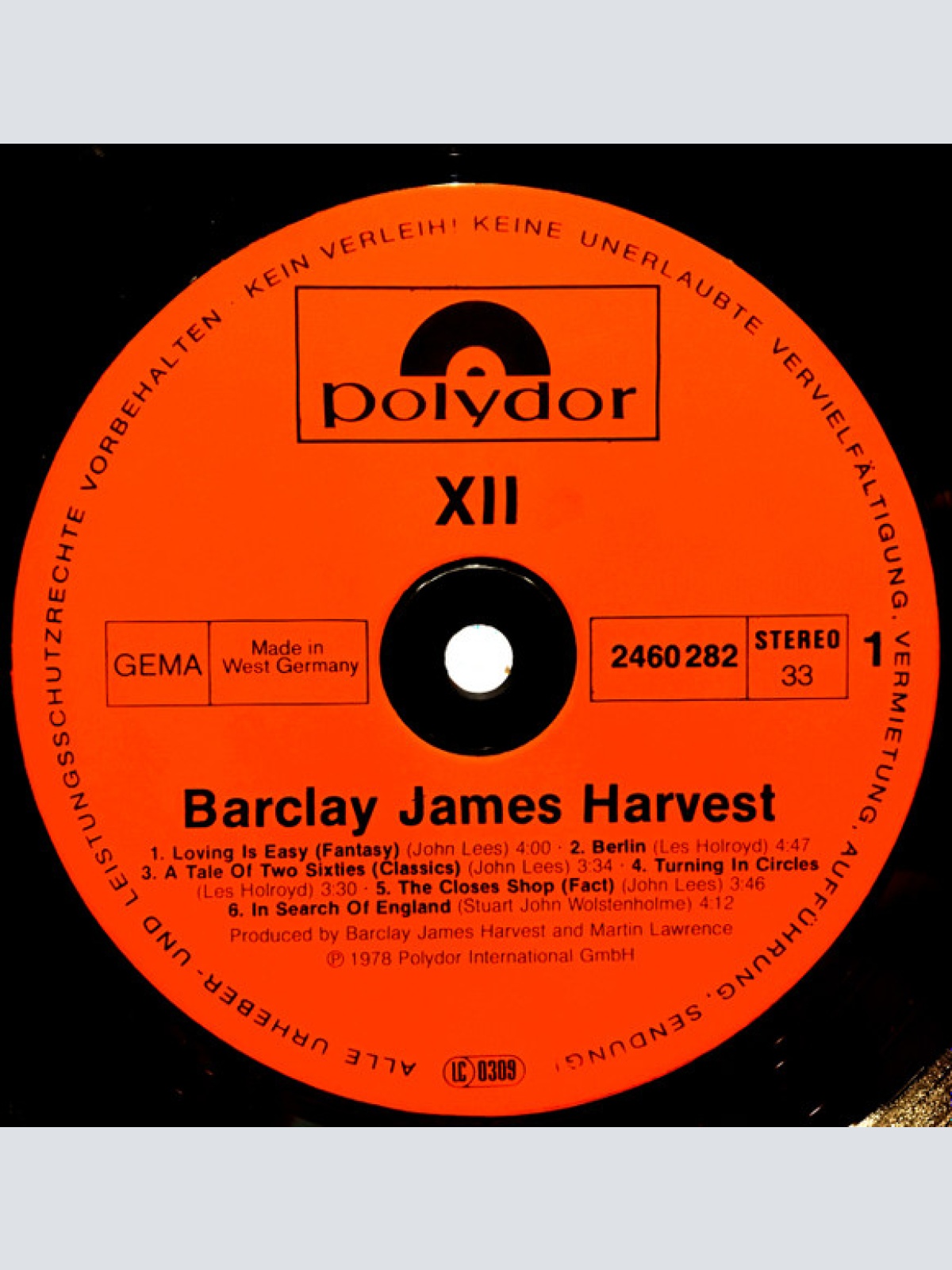 Vinyl / Barclay James Harvest - XII